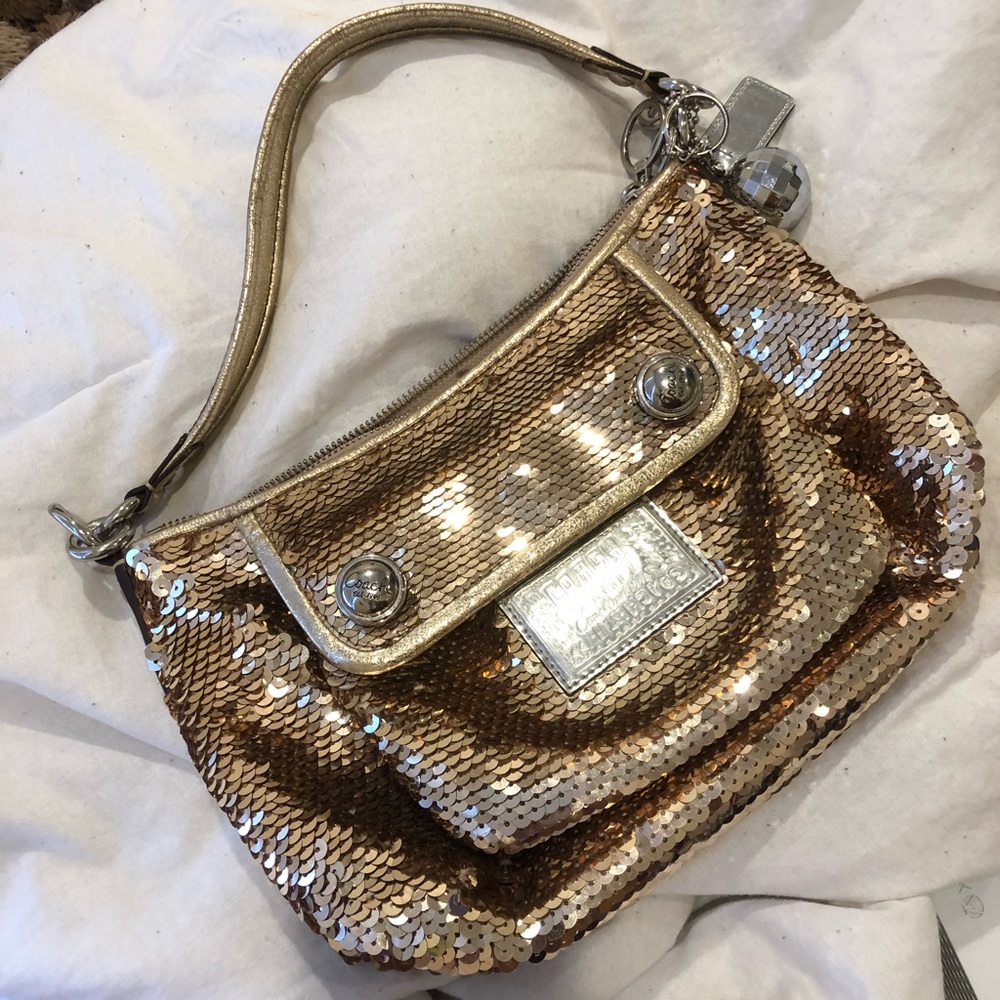 Coach Poppy Sequin Bag